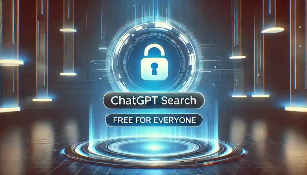 chatgpt search free for everyone
